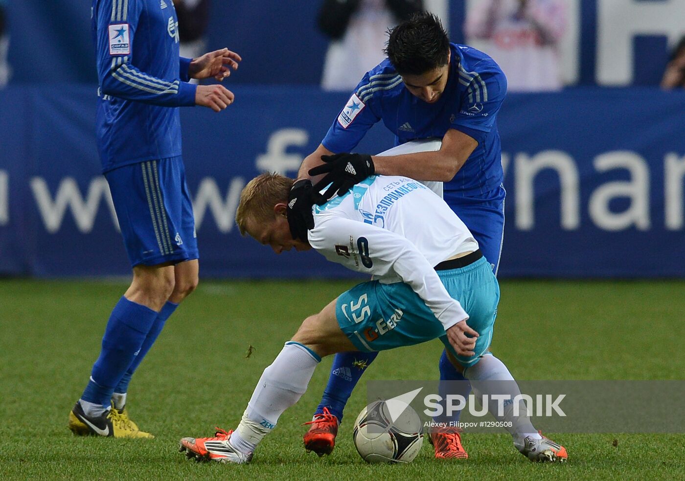 Russian Football Premier League. Dynamo vs. Zenit