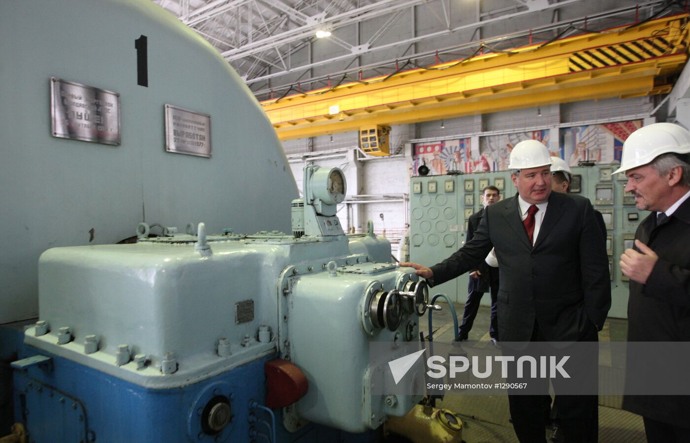 Dmitry Rogozin on a working visit to Transnistria
