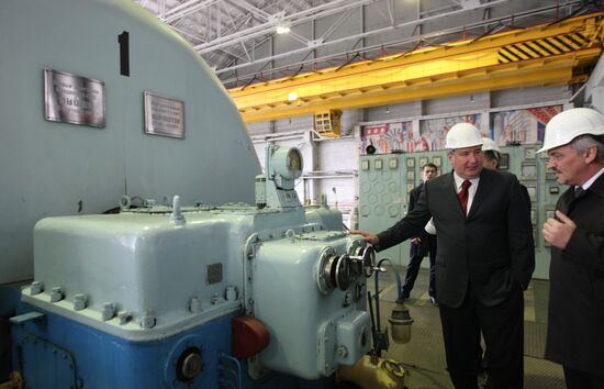 Dmitry Rogozin on a working visit to Transnistria