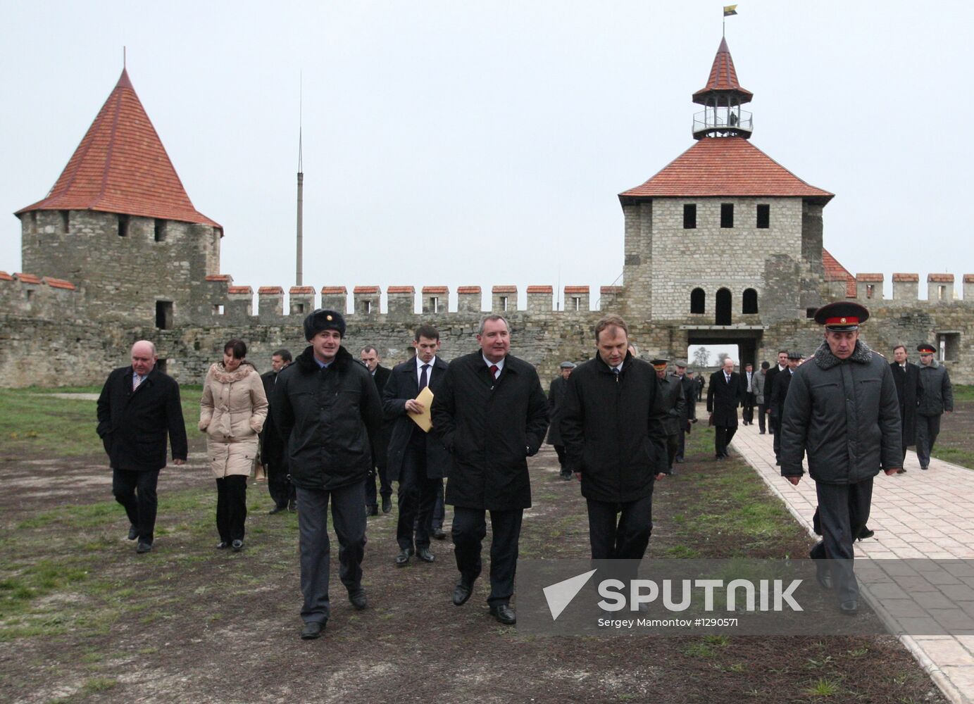 Dmitry Rogozin on a working visit to Transnistria