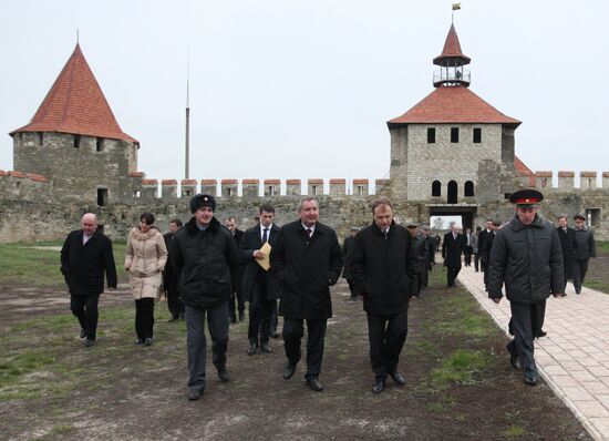 Dmitry Rogozin on a working visit to Transnistria