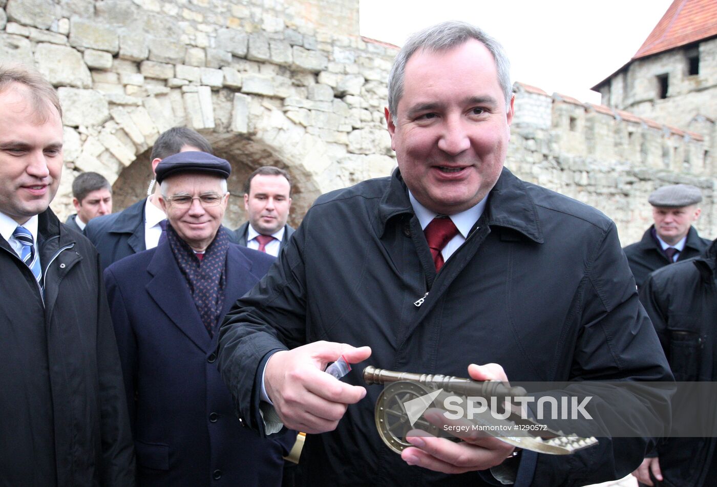 Dmitry Rogozin on a working visit to Transnistria