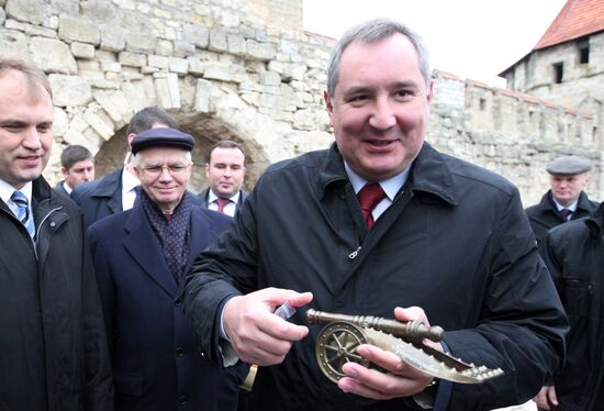Dmitry Rogozin on a working visit to Transnistria