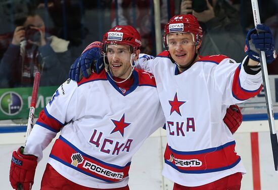 KHL. Lokomotiv Yaroslavl vs. CSKA Moscow