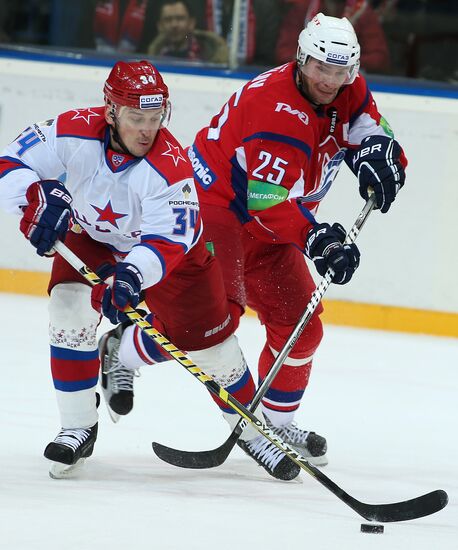 KHL. Lokomotiv Yaroslavl vs. CSKA Moscow