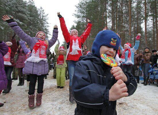 Celebration of Father Frost's birthday in Veliky Ustyug