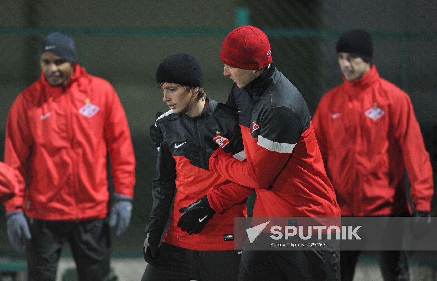 Football: FC Spartak training