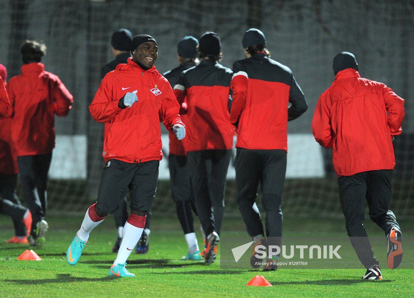 Football: FC Spartak training