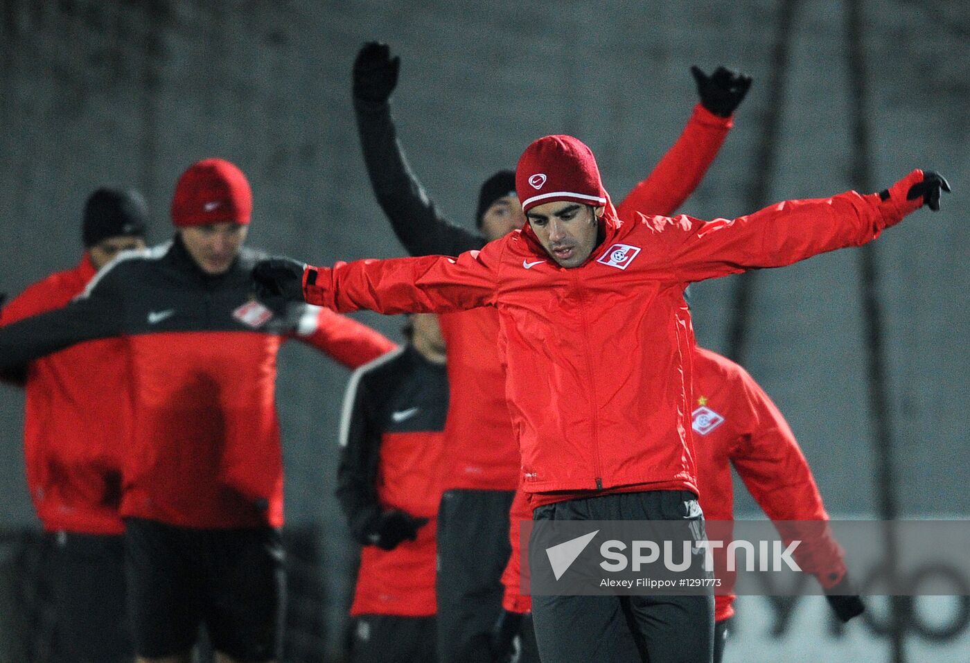 Football: FC Spartak training