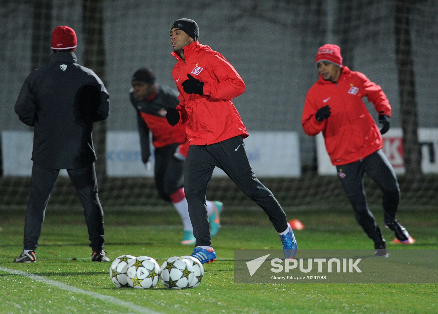 Football: FC Spartak training