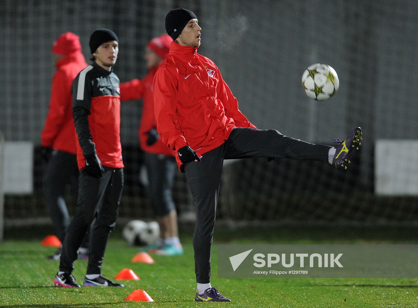 Football: FC Spartak training