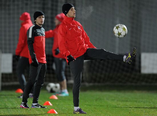 Football: FC Spartak training