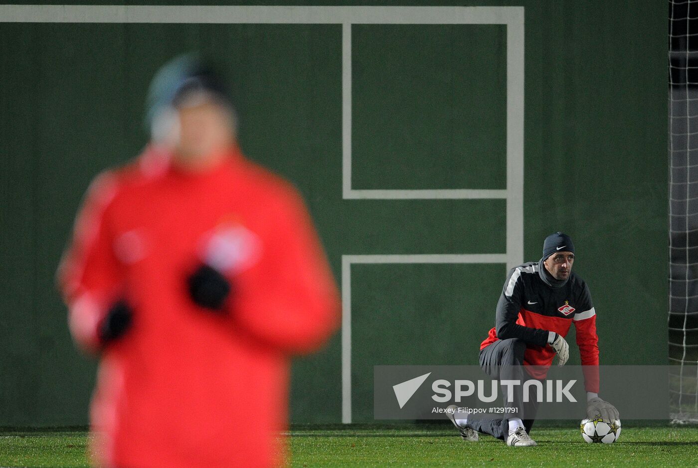 Football: FC Spartak training