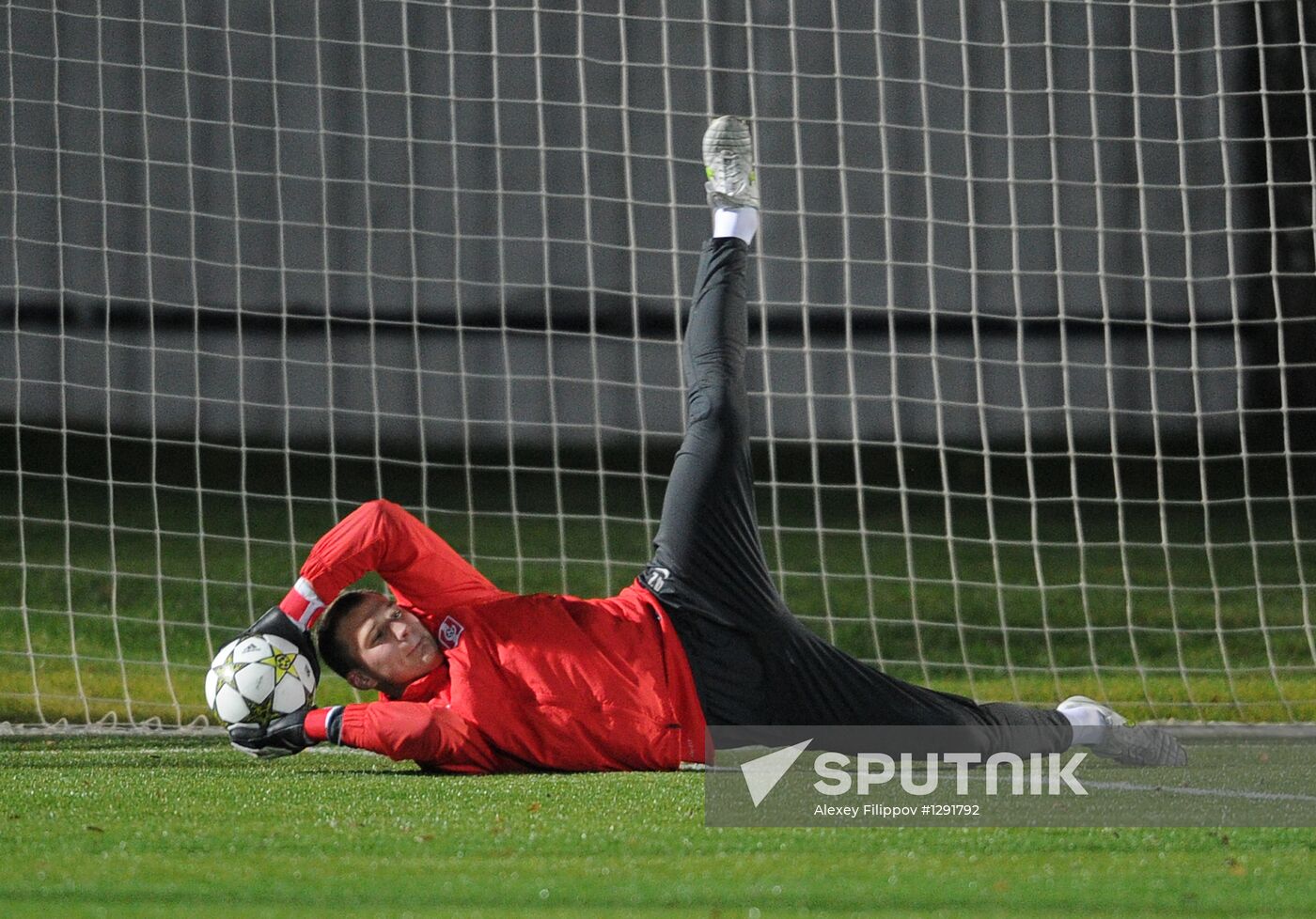 Football: FC Spartak training