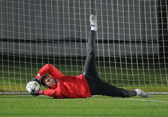 Football: FC Spartak training