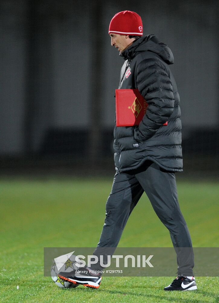 Football: FC Spartak training