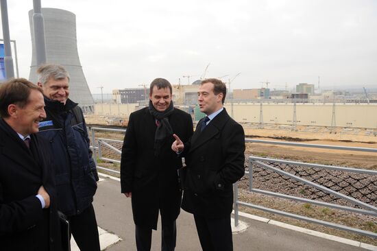 Dmitry Medvedev's working visit to Central Federal District