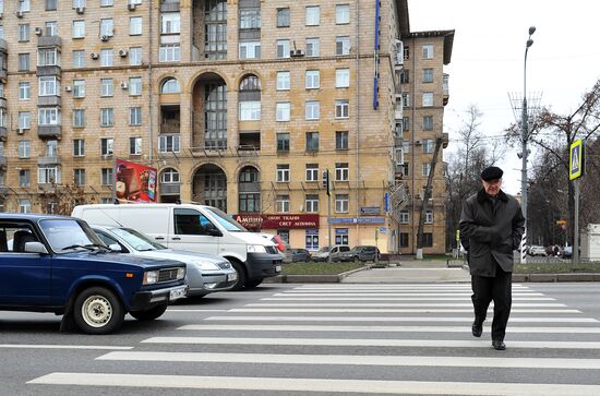 Leninsky Prospekt in Moscow