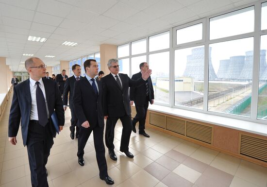 Dmitry Medvedev visits Central Federal District