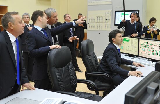 Dmitry Medvedev visits Central Federal District