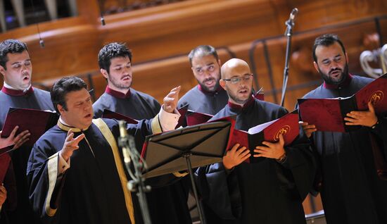 Premiere of oratorio "Seven Songs of God" by B.Grebenschikov