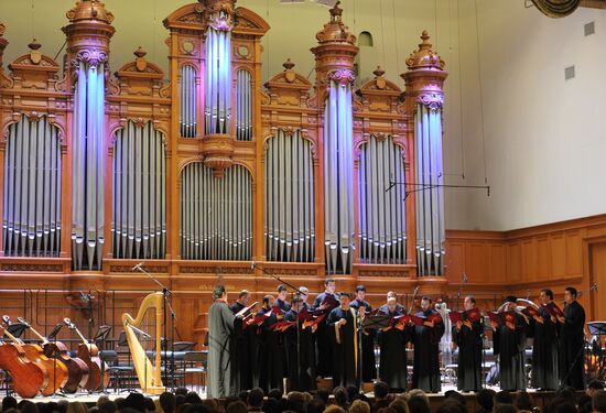 Premiere of oratorio "Seven Songs of God" by B.Grebenschikov