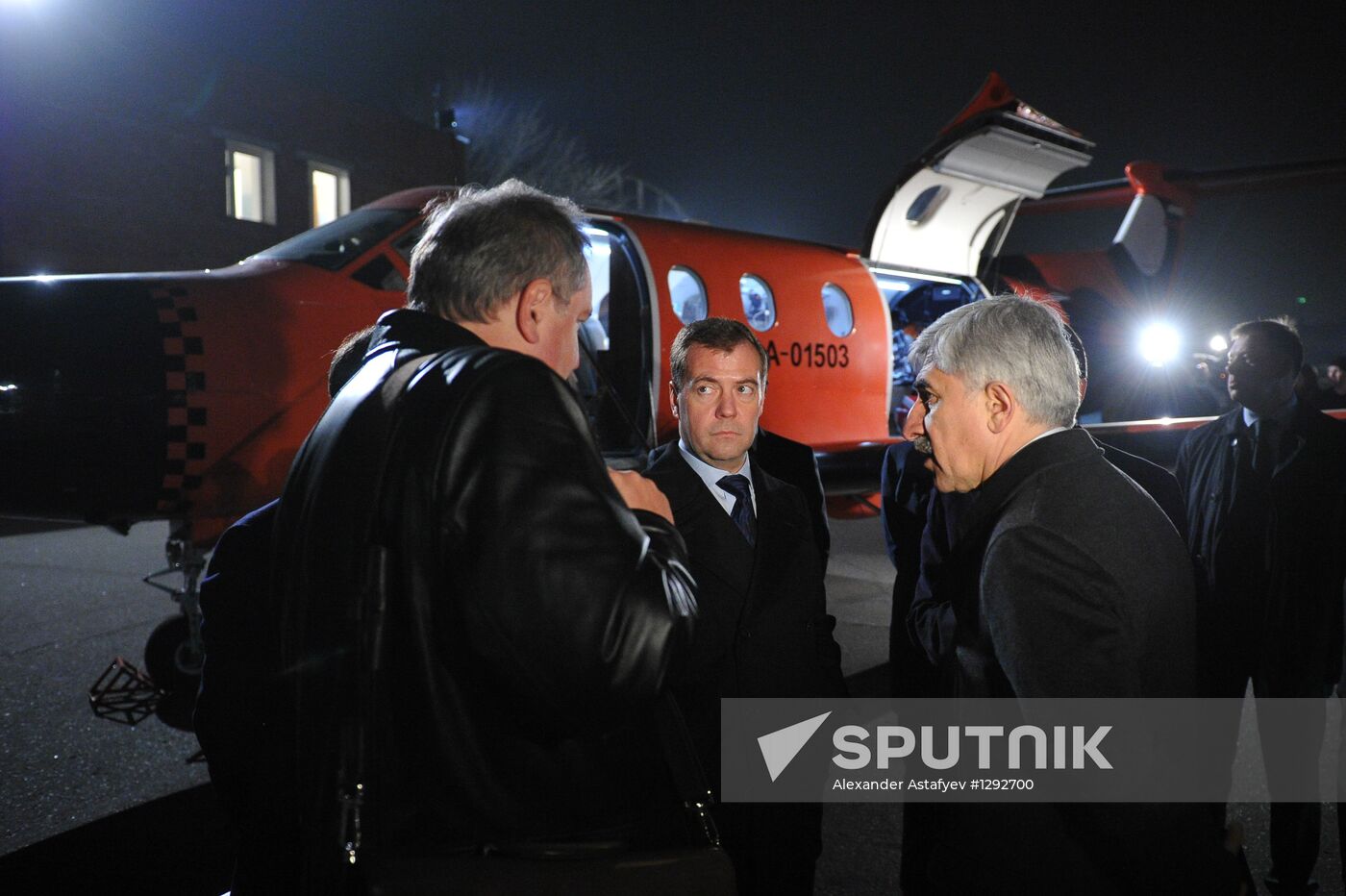 Dmitry Medvedev visits CFD