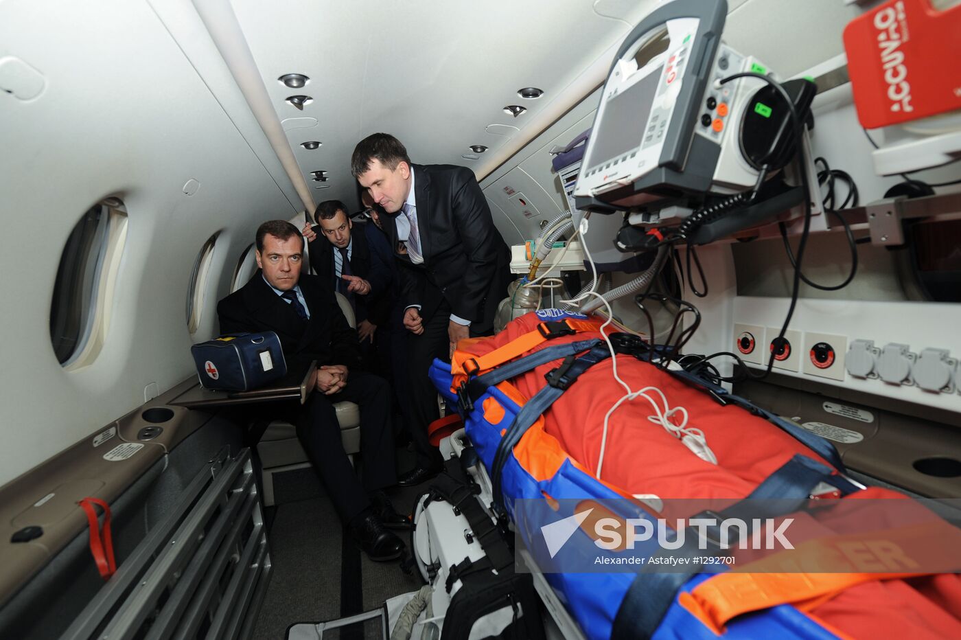 Dmitry Medvedev visits CFD