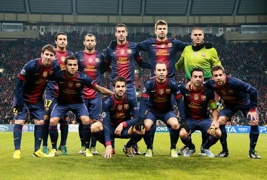 Football. UEFA Europa League. Spartak vs. Barcelona