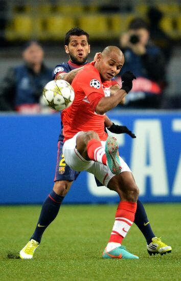 Football. UEFA Europa League. Spartak vs. Barcelona
