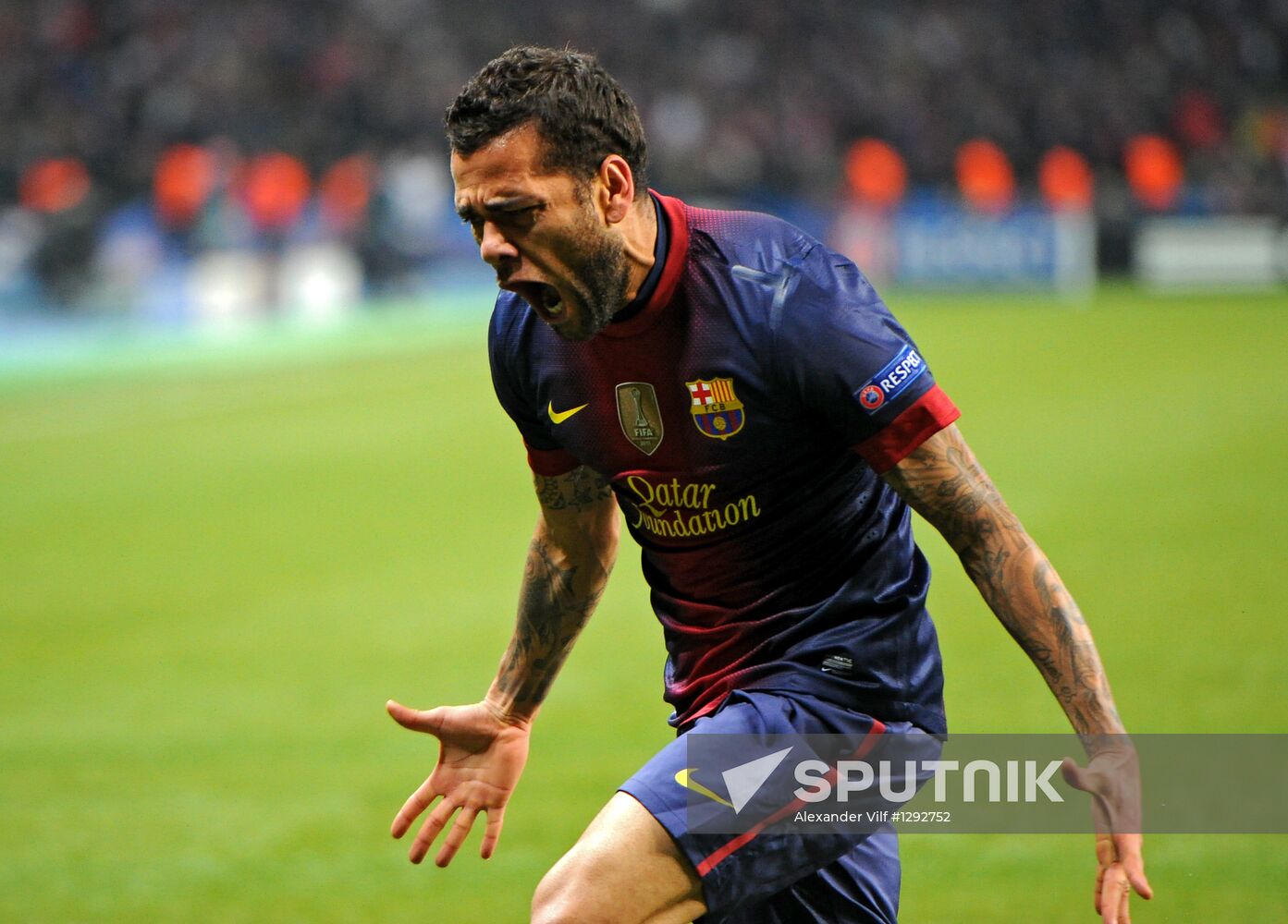Football. UEFA Europa League. Spartak vs. Barcelona