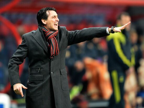 Football. UEFA Europa League. Spartak vs. Barcelona