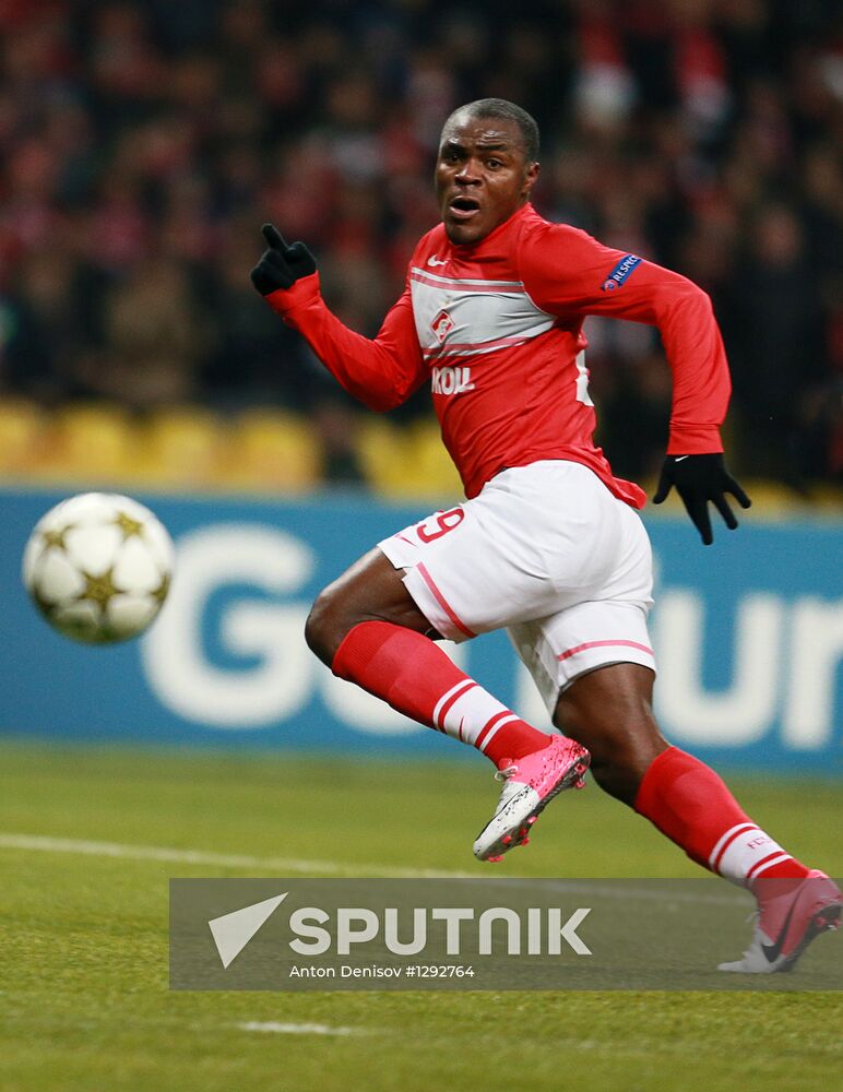 Football. UEFA Europa League. Spartak vs. Barcelona