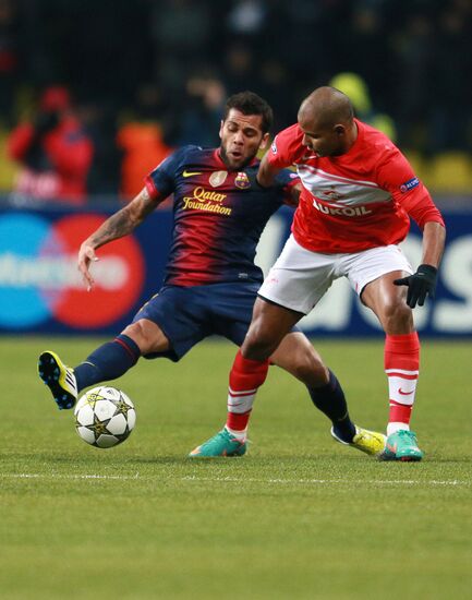 Football. UEFA Europa League. Spartak vs. Barcelona