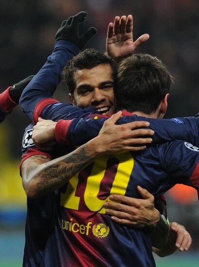 Football. UEFA Europa League. Spartak vs. Barcelona