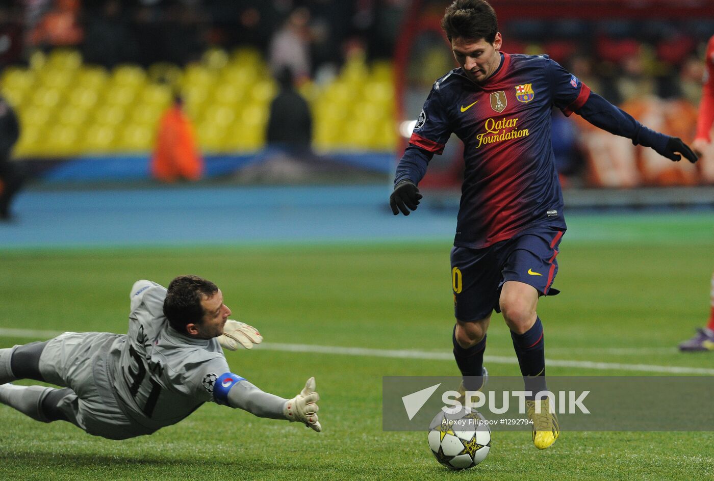 Football. UEFA Europa League. Spartak vs. Barcelona