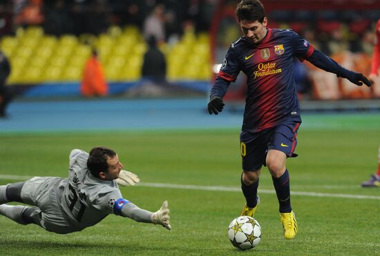 Football. UEFA Europa League. Spartak vs. Barcelona