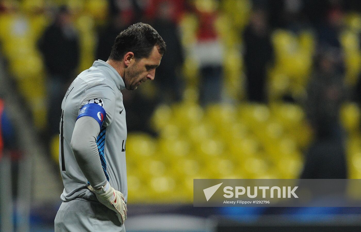 Football. UEFA Europa League. Spartak vs. BarcelonaFootball. UEF
