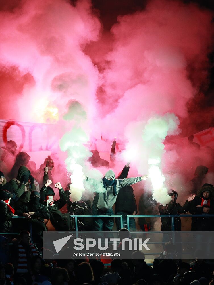 UEFA Champions League Football: Spartak vs. Barcelona