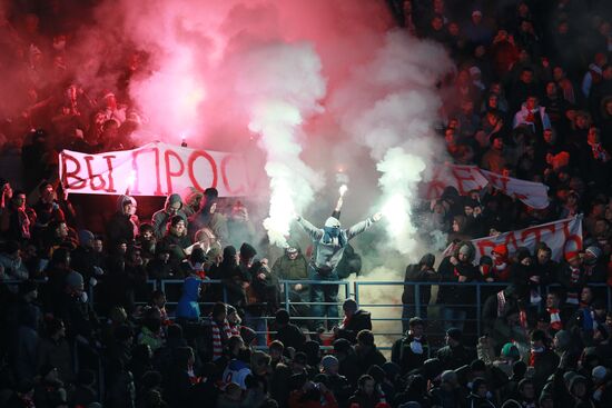Football. UEFA Europa League. Spartak vs. Barcelona