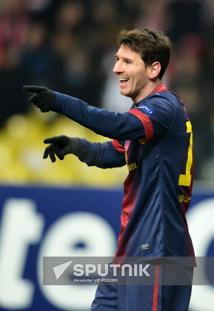 Football. UEFA Europa League. Spartak vs. Barcelona