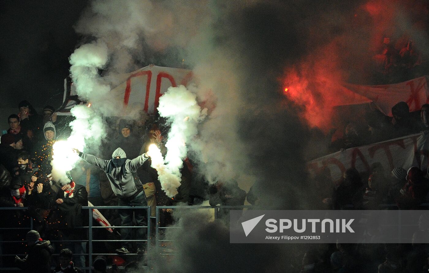 Football. UEFA Europa League. Spartak vs. Barcelona