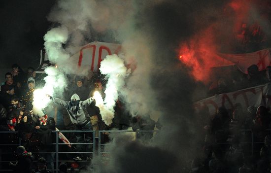Football. UEFA Europa League. Spartak vs. Barcelona