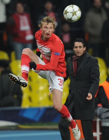 Football. UEFA Europa League. Spartak vs. Barcelona