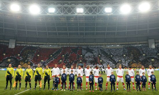 Football. UEFA Europa League. Spartak vs. Barcelona
