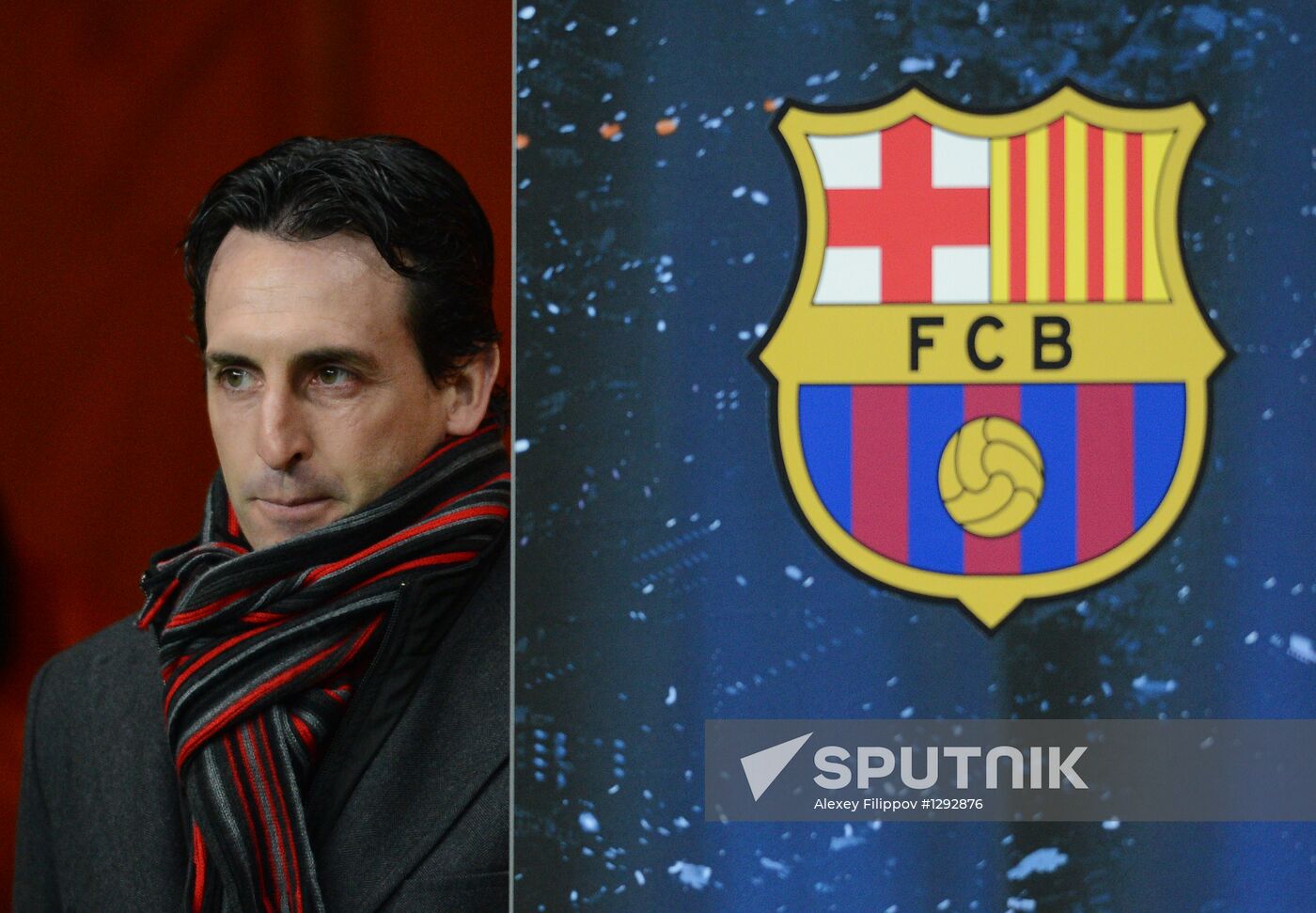 Football. UEFA Europa League. Spartak vs. Barcelona