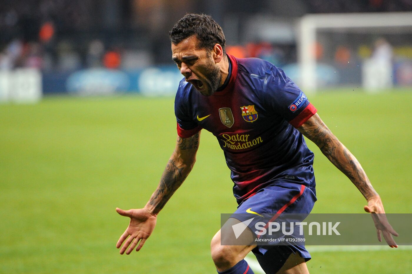 Football. UEFA Europa League. Spartak vs. Barcelona