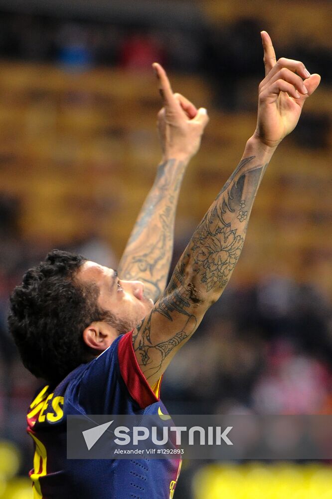 UEFA Champions League Football: Spartak vs. Barcelona