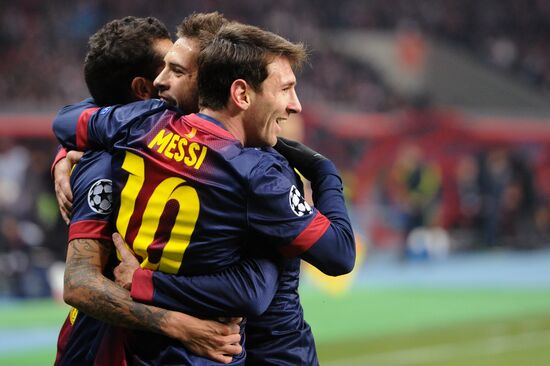 Football. UEFA Europa League. Spartak vs. Barcelona