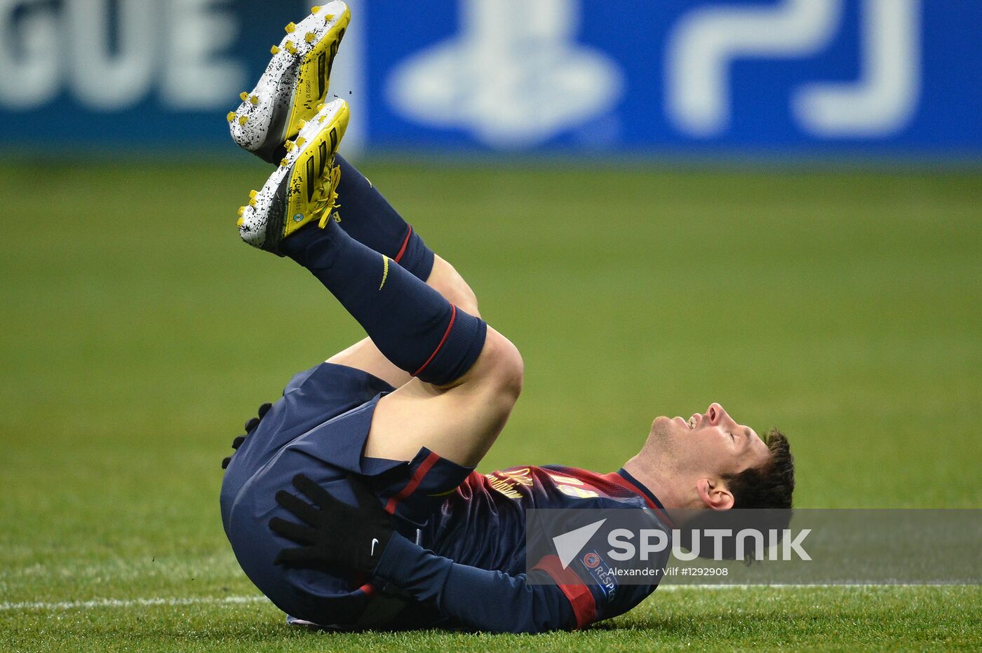UEFA Champions League Football: Spartak vs. Barcelona